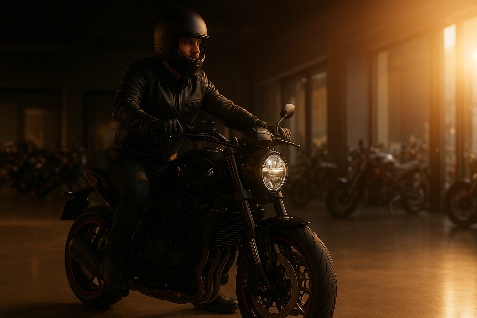 # How to Choose Your First Motorcycle (2025): A Straightforward Guide Buying your first motorcycle is exciting — and a little nerve-wracking. There’s a lot of advice out there, but you don’t need to overthink it. This guide walks you through simple, practical steps to pick a bike that’s safe, fun, and right for *you* in 2025. No jargon-heavy nonsense — just clear pointers, a short decision checklist, pros/cons of three great entry-level models, and the answers to common beginner questions. --- ## Quick reality check (why this matters) Your first bike shapes how you learn to ride. The wrong size, too much power, or a heavy weight can make learning harder and increase risk. Pick something that matches your size, confidence, and typical rides — commuting, weekend cruising, or a bit of sporty cornering. --- ## The simple 5-step decision checklist Follow this checklist to narrow choices fast: 1. **Decide your typical ride** — commuting (short/stop-and-go), weekend fun (longer distances), or sporty riding (twisty roads)? 2. **Choose a bike size (cc & weight)** — beginners usually do best with 125–400cc and a manageable curb weight. 3. **Prioritize ergonomics** — sit on the bike (or check specs): can you flat-foot one or both feet at a stop? Comfortable reach to bars and footpegs matters. 4. **Look for safety features** — ABS, predictable brakes, and modern tires make a bigger difference than raw horsepower. 5. **Set a realistic budget** — include insurance, helmet, jacket, gloves, basic gear, and maintenance. New or used? Factor in service history for used bikes. --- ## Types of entry-level bikes (one-liners) * **Commuter / Standard:** Comfortable, upright — best for everyday use. * **Lightweight sport / sportier:** Lively, fun; slightly forward posture but not extreme. * **Naked / street:** Good handling, modern looks, and forgiving ergonomics. --- ## Three entry-level models — pros & cons Below are three popular beginner-friendly models that remain excellent choices in 2025. For availability and current stock, check our inventory: [/inventory](/inventory). ### 1. Honda CB300R — the “easy-to-live-with” starter **Pros** * Lightweight, easy to maneuver — great for tight traffic and learning. * Smooth, forgiving power delivery; predictable throttle. * Low maintenance reputation and strong dealer support. **Cons** * Modest top-end power if you want highway blasting. * Seat and ergonomics can feel a bit firm on longer rides. See availability: [/inventory](/inventory) ### 2. Yamaha MT-03 — modern, fun, and versatile **Pros** * Lively twin-cylinder engine with usable mid-range power. * Upright, confident riding position for city or short touring. * Sport-inspired styling and good brakes for the class. **Cons** * Slightly firmer suspension — can be bumpy on poor roads. * Taller seat height for some riders; check fit before buying. See availability: [/inventory](/inventory) ### 3. KTM 390 Duke — the sporty learner’s pick **Pros** * Punchy single-cylinder engine and a light chassis make it very engaging. * Aggressive styling and tech features (ride-by-wire, sorted brakes). * Great for new riders who want a sporty feel without overwhelming power. **Cons** * More aggressive ergonomics can be tiring for long commutes. * Service intervals and parts can cost a bit more than mainstream commuter bikes. See availability: [/inventory](/inventory) > Tip: Don’t choose a bike just because it looks cool in photos. Go sit on it, feel the reach, and, if possible, test-ride. --- ## How to budget beyond the sticker price * **Insurance:** Can vary widely by model, engine size, and rider age/experience. Expect beginner premiums to be higher — ask for learner-friendly policies. * **Safety gear:** Good helmet, jacket with armor, gloves, and ankle-support boots are non-negotiable. Plan for this cost up front. * **Maintenance & fuel:** Smaller engines generally cost less to run. Check service intervals and typical parts costs. * **Training:** A certified beginner course is money well spent — it reduces insurance costs and builds confidence. --- ## Beginner FAQ — fast answers **Q: Do I need special insurance as a first-time buyer?** A: Yes. New riders often get higher premiums until you build experience and no-claim discounts. Look for insurers who offer discounts for completing certified training courses. Have your chosen model’s details handy when getting quotes. **Q: What kind of helmet should I buy?** A: Buy a helmet that meets a recognized safety standard (look for DOT, ECE, or ISI depending on your country). A full-face helmet offers the best protection, reduces wind noise, and is often more comfortable for long rides. Fit matters more than style — try helmets on to find snug, even pressure, and no hotspots. **Q: How long is a test-ride and what should I check?** A: Test rides are typically 10–20 minutes. Check low-speed handling, clutch and throttle smoothness, brake feel, and whether you can comfortably reach controls. Make sure insurance and dealership rules cover test rides; bring ID and any required license. **Q: Is it better to buy new or used?** A: If budget allows, new gives warranty and peace of mind. A well-maintained used bike can be a great value — get a mechanic or experienced rider to inspect it, check service records, and confirm there’s no hidden damage. **Q: What training should a first-time rider take?** A: A beginner rider course (traffic skills + basic handling) is highly recommended. It teaches emergency braking, cornering basics, and safe road positioning. Many countries offer courses that count towards licensing and may reduce insurance costs. --- ## Quick safety checklist before your first ride * Properly fitting helmet and gear. * Tire pressures and visible tread. * Working lights, horn, and brakes. * Fluid levels (oil, coolant if applicable). * A short warm-up and practice in a safe, low-traffic area before hitting busy roads. --- ## Final thoughts Your first motorcycle should build confidence, not anxiety. Prioritize fit, safety features, and manageable power. Lean into training, protective gear, and test-riding multiple models. There’s no single “best” bike — only the best bike for *you*. **Book your first test ride today.**